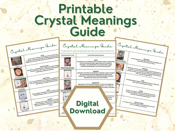 Crystal Meanings Guide
